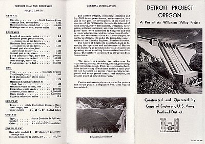 Detroit Project, Oregon