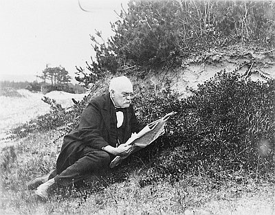 Harvey Scott near Seaside, 1905