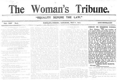 Letter to the Editor, Unjust to Women, 1908