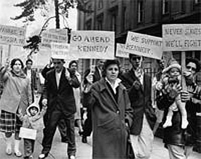 Marching Against Castro, 1962