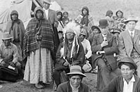 Mr Heinlein Issues Blanket &amp; Tents to Paiutes P200