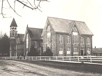 Oregon State Normal School main building, later named Campbell Hall, c.1898