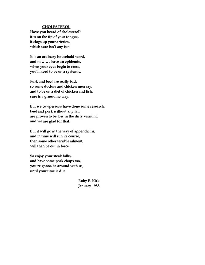 cowboy poems by baxter black