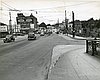 East side of Broadway Bridge, intersection of Crosby, Broadway, and Interstate, 1949