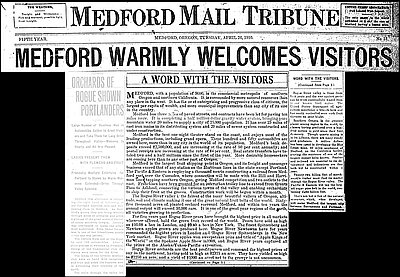News Article, A Word With the Visitors