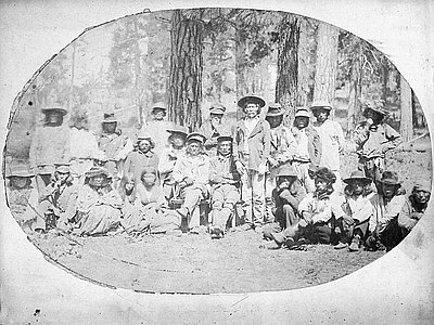 Klamath and Modoc Indians, 1860