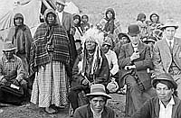 Mr Heinlein Issues Blanket &amp; Tents to Paiutes P200