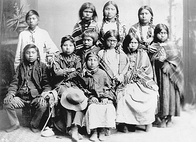 New Recruits, Forest Grove Indian School, 1881