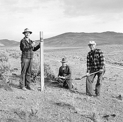 Uranium Miners, Malheur County, 1954