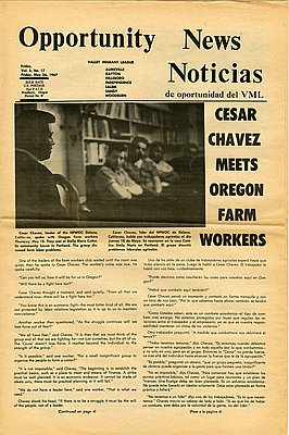 Noticias de oportunidad del  VML/Opportunity News